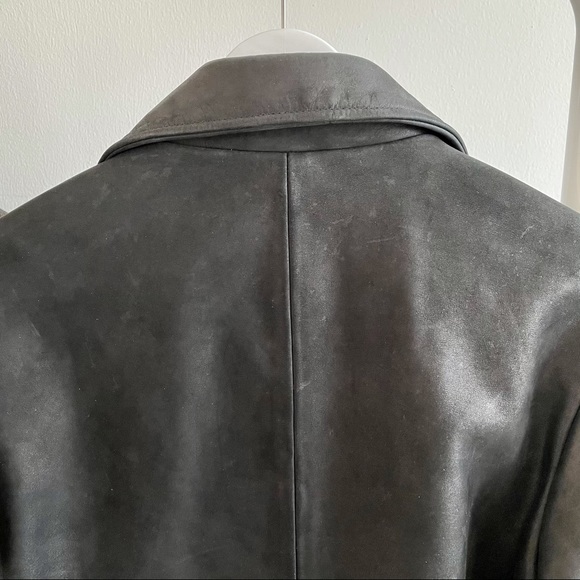 H&M TREND label Leather biker jacket - Picture 13 of 14